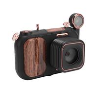 Appareil Photo Numérique Rétro 5K, Caméra Vidéo Vlogging 96 MP avec 4 Filtres de beauté, Caméra de Voyage WiFi Zoom Numérique 50X avec Carte 64 Go, Vision Nocturne en Couleur