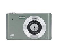 Appareil Photo Numérique Rétro, Objectif Macro, Appareil Photo Numérique 4K, écran 2,4 Pouces, Autofocus AF 48 MP avec Lampe de Poche LED pour la Photographie (Green)