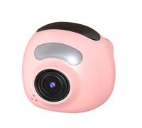 Appareil photo numérique rose dense avec transducteur 720p - Plusieurs tamis - Exemple pour les apprenants et les jeunes - Utilisation quotidienne - Caméra de voyage dense pour étudiant
