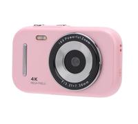 Appareil Photo Numérique Vintage 48MP 4K, Écran HD 2,8 Pouces, Zoom 16X, 20 Filtres - Idéal pour Adolescents, Étudiants, Garçons et Filles (Rose)