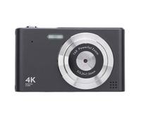 Appareil Photo numérique, Zoom 16X 48MP 2,4 Pouces IPS écran Flash Anti-tremblement Mise au Point Automatique 4K caméra pour Enfants garçons Filles, Appareil Photo Compact pour