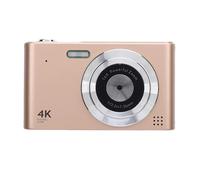 Appareil Photo numérique, Zoom 16X 48MP 2,4 Pouces IPS écran Flash Anti-tremblement Mise au Point Automatique 4K caméra pour Enfants garçons Filles, Appareil Photo Compact pour