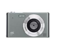 Appareil Photo numérique, Zoom 16X 48MP 2,4 Pouces IPS écran Flash Anti-tremblement Mise au Point Automatique 4K caméra pour Enfants garçons Filles, Appareil Photo Compact pour