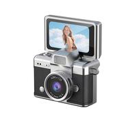 Appareil Photo Porte-Clés, Écran Rabattable 1,47 Pouces, Caméra Numérique HD de Poche avec Capteur CCD, Cadeau Idéal pour Enfants et Adultes
