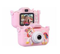 Playtastic Appareil photo pour enfant DV-55.kids 2 objectifs avec étui licorne rose