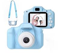 Appareil Photo pour Enfant - Passion Bébé(Bleu,SD 32GB+Étui en Silicone)