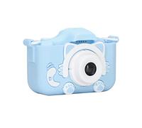 Appareil Photo pour Enfants, 2000W Pixels Portable Kids Camera Silicone HD pour Cadeau d'anniversaire (Bleu)