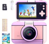 Appareil Photo pour Enfants, 24MP 1080P FHD Appareil Photo Numérique 2.4"" Selfie Apareille Photo Video Caméra avec 32G Carte, Zoom, Cadeaux pour Garçons & Filles de 3 4 5 6 7 8 9 10 11 12 Ans