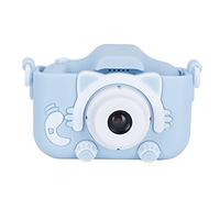 Appareil Photo pour Enfants, 2in 40MP Kid Digital Video Selfie Cameras pour Enfants, Appareil Photo Numérique pour Enfants avec Carte SD 32 Go, Meilleurs Cadeaux d'anniversaire(Chat Bleu)