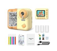 Appareil photo pour enfants à impression instantanée - Prenez maintenant et obtenez maintenant, mini caméra de sport HD, appareil photo portable pour enfants, appareil photo numérique 1080p