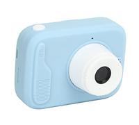 Appareil Photo pour Enfants, Double Caméra Avant et Arrière 20 MP, Mini Caméra Vidéo Numérique Portable pour Tout-Petits avec Flash, Fonction MP3, pour Enfants (Blue)