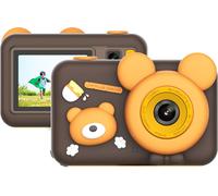 Appareil photo pour enfants,Double caméra avant et arrière,Appareil photo numérique,2600P HD