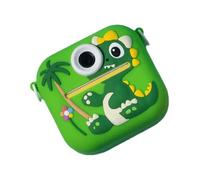 Appareil photo pour enfants en forme de dinosaure - Imprimante photo instantanée - Enregistreur vidéo 1080p - Affichage 6,1 cm - Batterie 400 mAh - Outil d'apprentissage ludique - Pour enfants