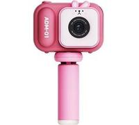 Appareil photo pour enfants S11, modèle haute - définition avec support, double objectif 48 mégapixels, carte mémoire 32 Go, couleur rose Rose