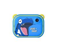 Appareil photo pour enfants YT008 FHD 1080P dinosaure bleu