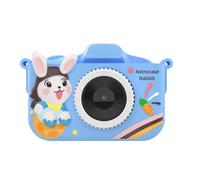 Appareil photo rechargeable pour enfants 5000 mAh haute capacité avec objectif 5 MP Fonction anti-secousses 15 cadres ludiques pour photographes Appareil photo rechargeable pour enfants