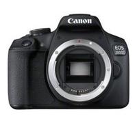 Canon EOS 2000D BK BODY EU26 Boîtier d'appareil-photo SLR 24,1 MP CMOS 6000 x 4000 pixels Noir