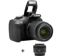 Appareil photo Reflex CANON EOS 2000D + EF-S 18-55 IS II + EF 50mm