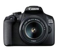 Appareil photo reflex Canon EOS 2000D + EF-S 18-55mm f/3.5-5.6 DC III Noir A