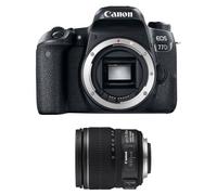 Appareil photo reflex - CANON - EOS 77D - Obj. EF-S 15-85mm f/3.5-5.6 IS - Capteur APS-C - Écran tactile orientable
