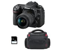 Appareil photo reflex - NIKON - D7500 - AF-P DX 18-55mm f/3.5-5.6 VR - Vidéo 4K - Kit sac & SD 4Go