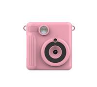 Appareil photo reflex pour enfants EX220, impression en un clic, avec carte SD de 32 Go, couleur rose