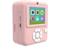 Appareil photo reflex pour enfants EX240, impression en un clic, avec carte SD de 8 Go, couleur rose Rose