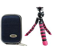 Appareil Photo Sacoche Rigide Kit de Bleu boîte avec Flexi Trépied de Voyage