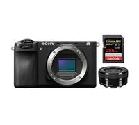 Appareil photo sans miroir Sony a6700+objectif Sony E PZ 16-50mm F 3.5-5.6 OSS+SanDisk 256Go Extreme Pro SDXC UHS-II U3 V90 300 Mo/s