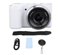 Appareil Photo sans Miroir, Kit de Caméra Vlog à Objectif Interchangeable, Appareil Photo Numérique 5K 64 MP avec Zoom Optique 5X, écran Tactile IPS Rabattable de 3,2 Pouces