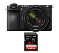 Appareil photo sans miroir Sony a6700+objectif Sony E 18-135mm F 3.5-5.6 OSS+SanDisk 128Go Extreme Pro SDXC UHS-II U3 300 Mo/s
