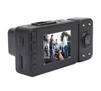 Appareil Photo Triple Car Dash à 3 Voies, Arrière Avant 1080p à L'intérieur à L'intérieur de 140 ° 90 ° 90 ° Vision Nocturne Grand Angle, Enregistrement en Boucle, Mode de