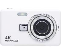 Appareil Photo Vlogging Hd 50Mp 4K,Appareil Photo Numérique,Caméra Anti-Shake Numérique 16X Digital Zoo (64Gb)
