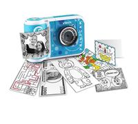 Appareil photo - VTECH - Kidizoom Print Cam Bleu - Selfies faciles - Effets photo spéciaux - Jeux