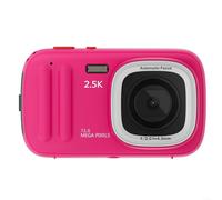 Appareil photo XJ04 Mini : profitez de 2 photos et vidéos HD 5K avec autofocus et utilisation monoculaire (rouge)
