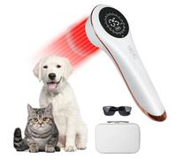 Appareil portable de thérapie laser à froid pour chiens et animaux domestiques, machine de traitement de la lumière rouge infrarouge avec 808 nm et 650 n, équipement de physiothérapie LLLT portable