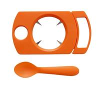 Appareil pour couper les fruits de la passion, éplucheur de cuisine ergonomique en acier inoxydable, coupe-mangoustan, pour restaurant, fête, réunion sociale, pique-nique