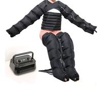Appareil Pressothérapie Professionnel 6 Chambres - Massage Lymphatique Jambes et Ventre, Bottes Compression d'Air pour Soulager Douleurs, Fatigue et Stimuler Circulation Sanguine