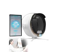 Appareil professionnel d'analyse de la peau avec analyseur d'humidité intelligent pour salon - Dermatoscope facial pour des recommandations précises de produits