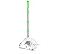 Appareil professionnel de capture de guêpes avec poignée réglable de 81,3 cm pour enlever les araignées, la maison, le camping, longueur réglable pour chambre/extérieur
