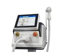 Appareil professionnel d'épilation laser diode 808 nm, 3 longueurs d'onde, refroidissement par point de glace, épilation définitive du visage et du corps, certifié CE.