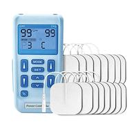 Appareil TENS combiné avec stimulateur musculaire Le Premier Plus simple Tens rechargeable à deux canaux dispose de 24 programmes prédéfinis pour soulager la douleur et éduquer les muscles