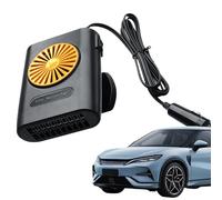 Appareil thermique automobile : déserteur de pare-brise électrique de 12 V | Ventilateur portable double fonction froid chaud et pratique pour la saison froide pour camping et camping