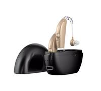 Appareils auditifs à réduction de bruit pour seniors, amplificateur auditif rechargeable avec contrôle du volume réglable et conception légère,