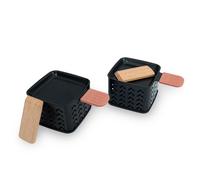 Appareils cuisson raclette à la bougie chauffe-plat duo sans électricité