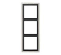 Appareils de commutation Jung à cadre en Aluminium/acier/chrome - ES2983