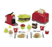 Ecoiffier – Coffret toaster 2647 grand modèle – 33 pièces, dès 18 mois, Fabriqué en France