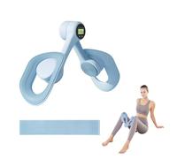Appareils d'exercice du plancher pelvien - Exerciseur de cuisse avec écran intelligent pour compter, design antidérapant, entraînement du plancher pelvien Kegel pour femme, équipement de gym à