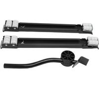Appareils extensibles Rouleau 300 kg Support de charge Universal Wheel Base pour machines ? laver r?frig?rateurs s?cheurs lave-vaisselle��lourds noir
