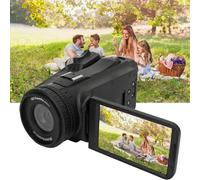 Appareils Photo Numériques 4K pour la Photographie, Caméra Vidéo 64MP/60FPS avec Zoom Numérique 18X, écran IPS 4 Pouces, Caméra Vlogging 2,4G et Contrôle par Application pour